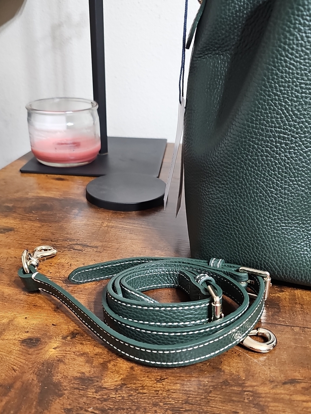 Dooney and Bourke Lucca Leather Barlow In IVY - Picture 6 of 10
